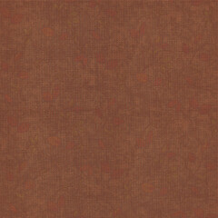 Textured brown background with subtle leaf motifs. Minimal rustic autumn texture perfect for backgrounds, wallpapers, packaging, and surface design.