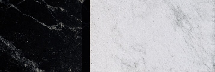 黒と白の大理石のテクスチャ