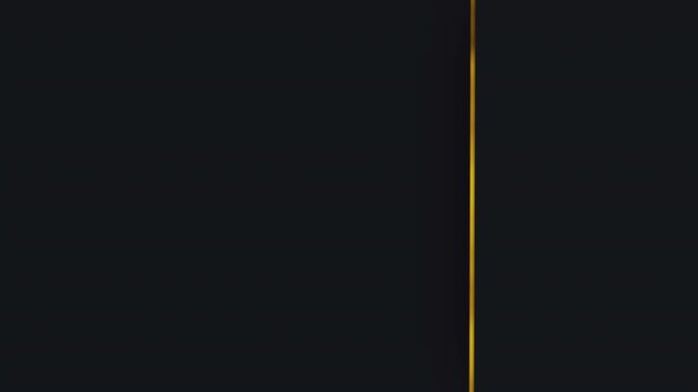 Dark Background with Vertical Gold Line abstract border