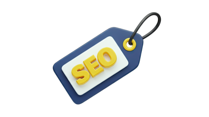 SEO Tag Concept: Optimizing Online Presence