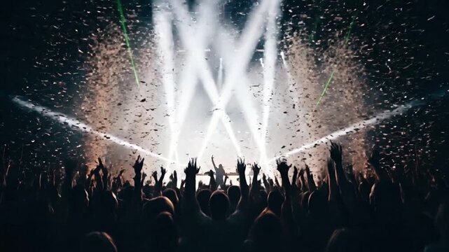 Concert Confetti Images – Browse 31,573 Stock Photos, Vectors, and