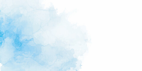 Serene blue sky with soft clouds