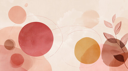 Harmonijne tło łączące miłość i wellness