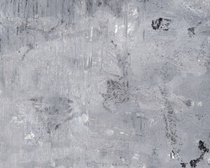 Abstract Grey Hand Painted Textured Background