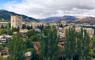General view of Vanadzor. Lori Province, Armenia
