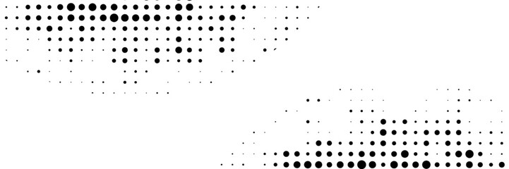 Halftone dots pattern. Halftone dots vector texture. Vector eps 10