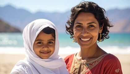 the natural smile of someone who is happy