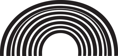 Obraz premium Abstract rainbow design