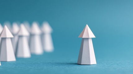 Strategic direction concept symbolizing clarity and focus in uncertainty. 