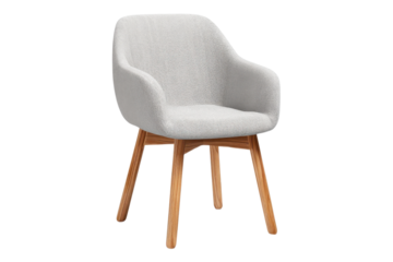 Modern seating furniture shown for decor or lifestyle theme on transparent background