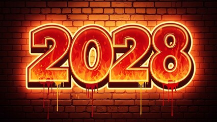 High Energy 2028 Graffiti Wall Design