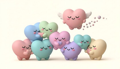 Dreaming hearts in harmony