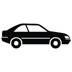 Fototapeta premium VINTAGE CLASSIC CAR SILHOUETTE SET INCLUDING CONVERTIBLE AND COUPE FOR RETRO GARAGE LOGOS AUTOMOTIVE POSTERS AND NOSTALGIC TRANSPORTATION ART