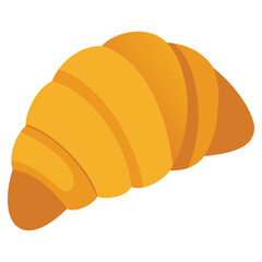 BUTTERY FLAKY CROISSANT WITH DETAILED LAYERED PASTRY TEXTURE FOR BAKERY MENUS FOOD BLOGS AND APPETIZING BREAKFAST GRAPHIC DESIGNS