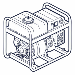 Industrial Electrical Generator Equipment Design