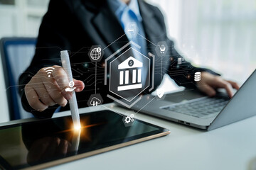 Financial services enhance digital banking infrastructure, secure transactions, and network...