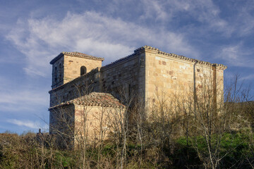 Church of San Juan Evangelista in Nava de Santullan, Palencia