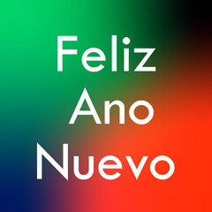 Feliz Ano Nuevo - New Year Vector 2026