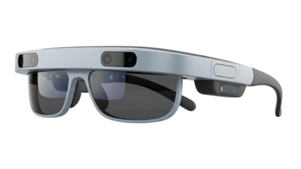 Next-generation augmented reality smart glasses for immersive digital experiences