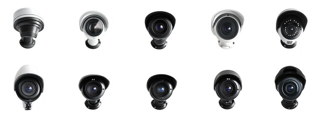A collection of various camera lenses arranged in a visually appealing layout. their unique designs and features. suitable for photography enthusiasts and equipment reviews © kuuro