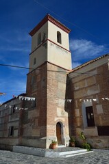 Iglesia de la Santa Cruz en Pampaneira, Alpujarra de Granada, Andaluc&iacute;a, Espa&ntilde;a
