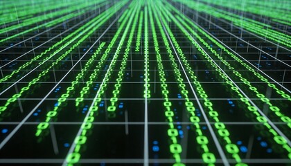 artificial intelligence, digital technology, data network, big data, cyber technology, futuristic background, digital transformation, information technology, data flow