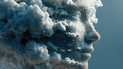 ai and cloud computing visualization  digital transformation and big data technology  