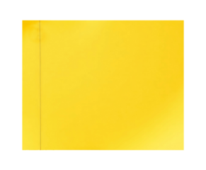Bright Yellow Color Paper With Subtle Crease.
