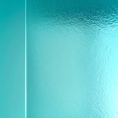 Teal Metallic Foil Texture with Hammered Reflective Surface