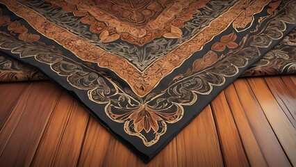 Ultra Detailed Cinematic HDR Photography of Traditional Indonesian Batik