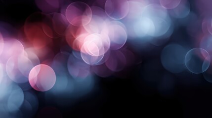 Modern abstract particle wallpaper with blurred bokeh lights, vibrant and stylish digital art