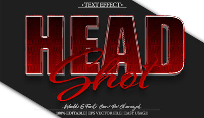 Headshot Portrait Face Person Expression Closeup Text Effect Editable Alphabet