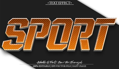 Sport Game Athletic Team Competition Fitness Text Effect Editable Alphabet