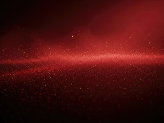 Lunar New Year Abstract red background with glowing particles and bokeh | Background, moon, sunset, red, lunar, new, year, abstract.