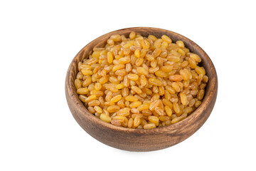 Raw wheat bulgur food texture