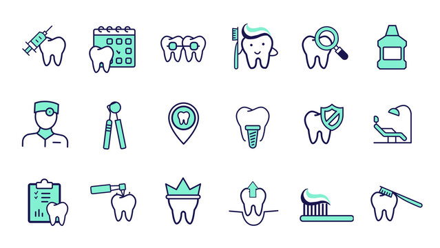 Animated Icons Dental Care