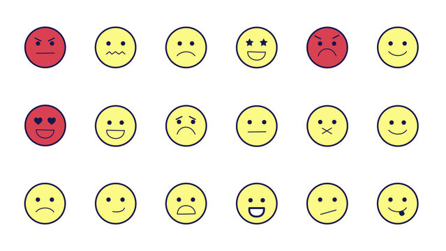 Animated Icons Emoticons