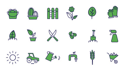 Animated Icons Gardening