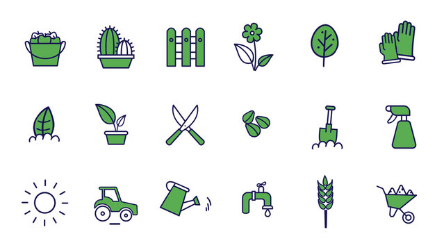 Animated Icons Gardening