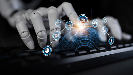 AI drives data-driven decisions with intelligent analytics, smart data visualization, and cloud-based tools that process, interpret, and guide strategic business moves. Artificial intelligence spline