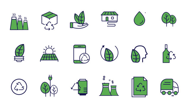 Animated Icons Recycling