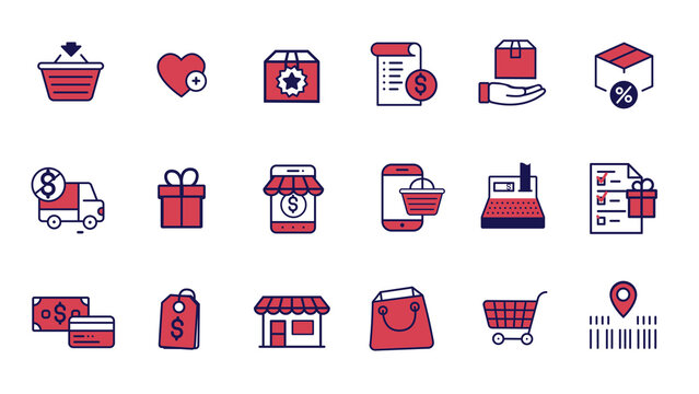 Animated Icons Shopping