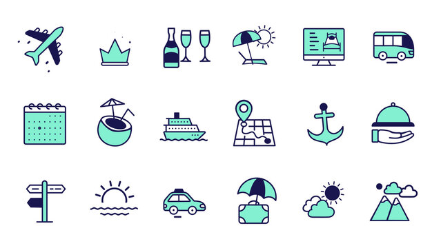 Animated Icons Travel