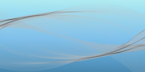 Abstract blue background with flowing vector waves and light curved lines creates a dynamic motion pattern in this artistic water texture wallpaper