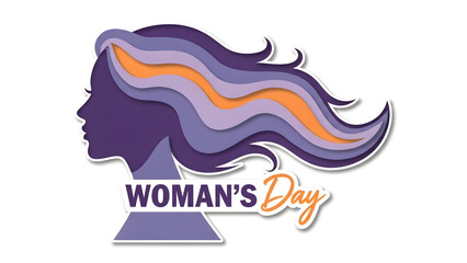 Obraz premium Celebrating empowerment on international women's day with pink petals and white blooms