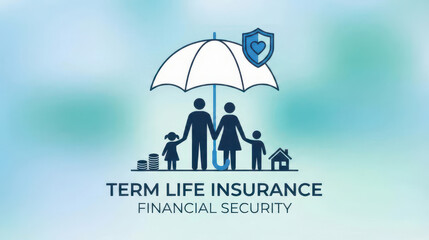 Protect your family's future with term life insurance in a secure environment for financial stability