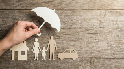 Protecting your family with term life insurance home and car safety awareness personal finance indoor close-up family security