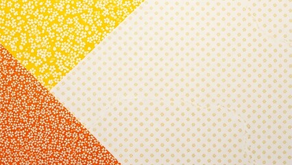 Vibrant floral patterned fabric