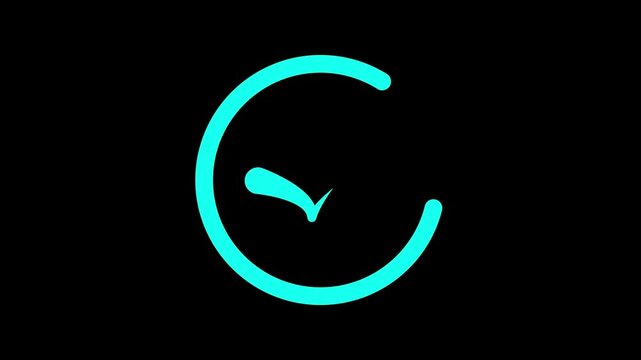 Animated Green Checkmark Video - Correct Tick Sign Approval Success, right check mark, select tick mark, confirm, with alpha channel