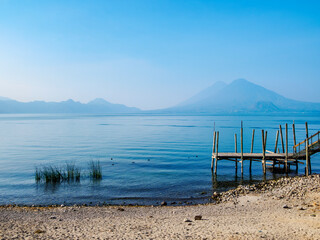 Lake Atitlan, Panajachel, Solola Department, Guatemala